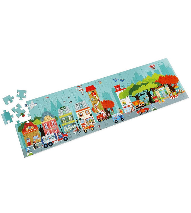 Puzzle  100pcs de piso, ciudad XL - Scratch Europe