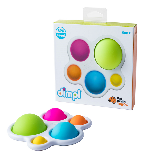 Dimpl, juego sensorial, ideal para manos inquietas - Fatbrain Toys