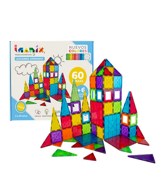Imanix 60 + 6 clicks de regalo - Brain Toys