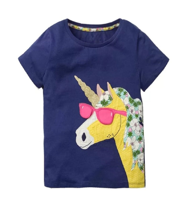 Poleras manga corta 5-6 años