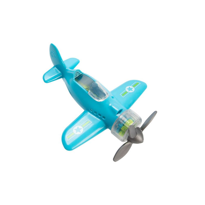 Playviator, avión a hélice que gira, color azul - FatBrain Toys