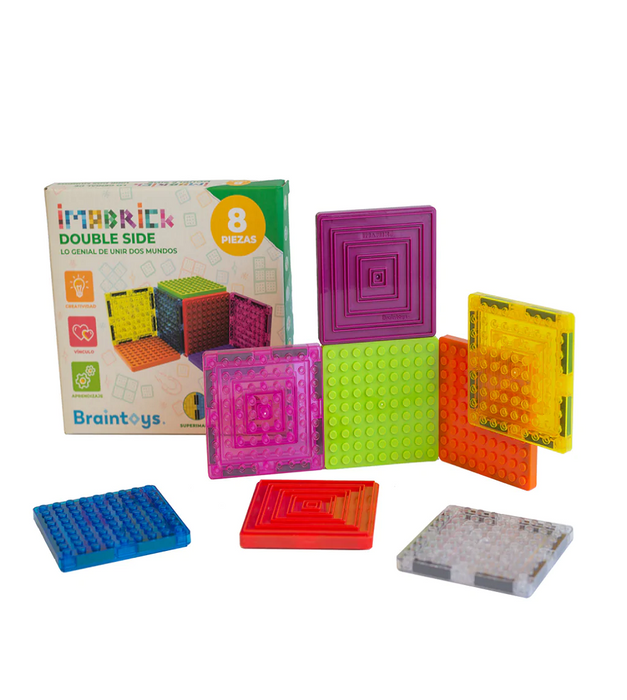 Imanix Imabrick double side 8 piezas magnéticas - Brain Toys