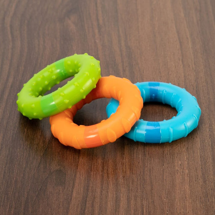 Silly Rings , anillos con texturas e imanes- FatBrain Toys