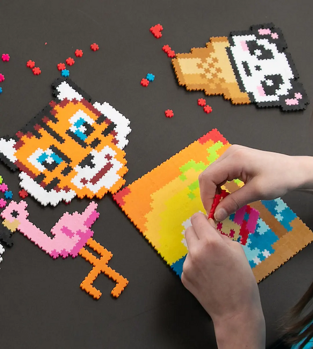 Jixezl puzzle de pixeles 3000pcs , set creator  - Fatbrain Toys