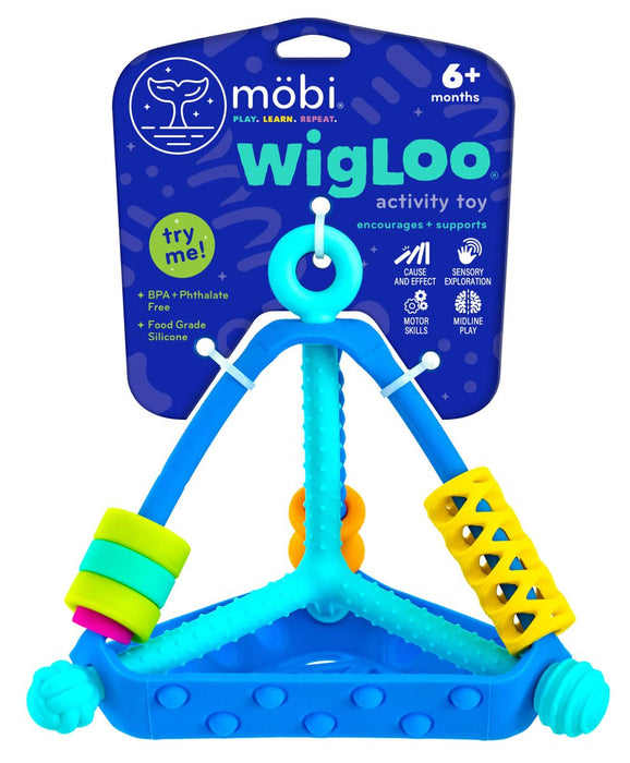 Wigloo, juguete sensorial, mordedor - Mobi